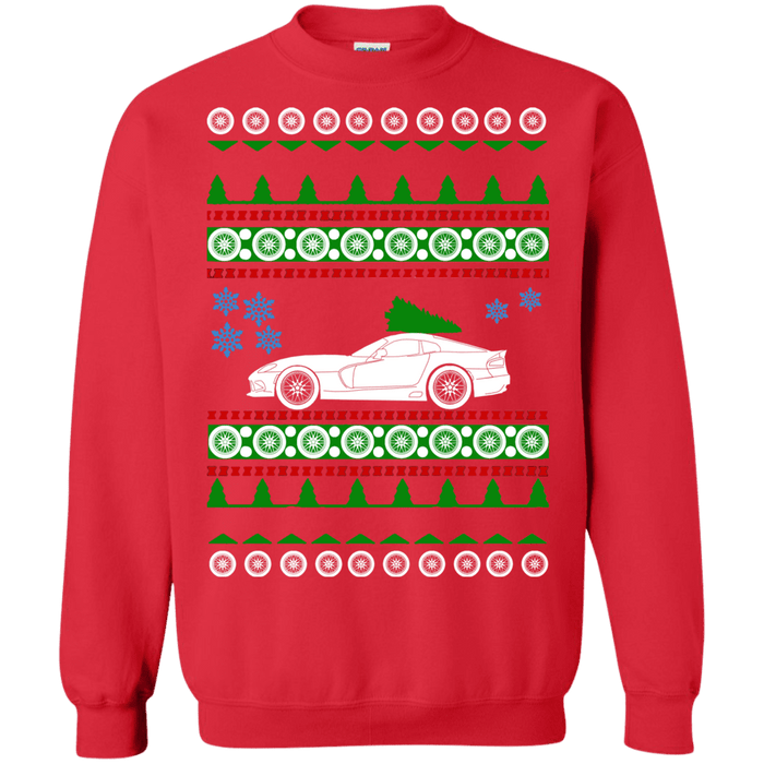 Car like a Viper 5th Generation Ugly Christmas Sweater sweatshirt