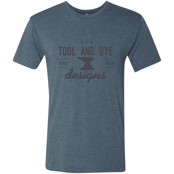 Tool and Dye Classic Anvil logo mens tri-blend