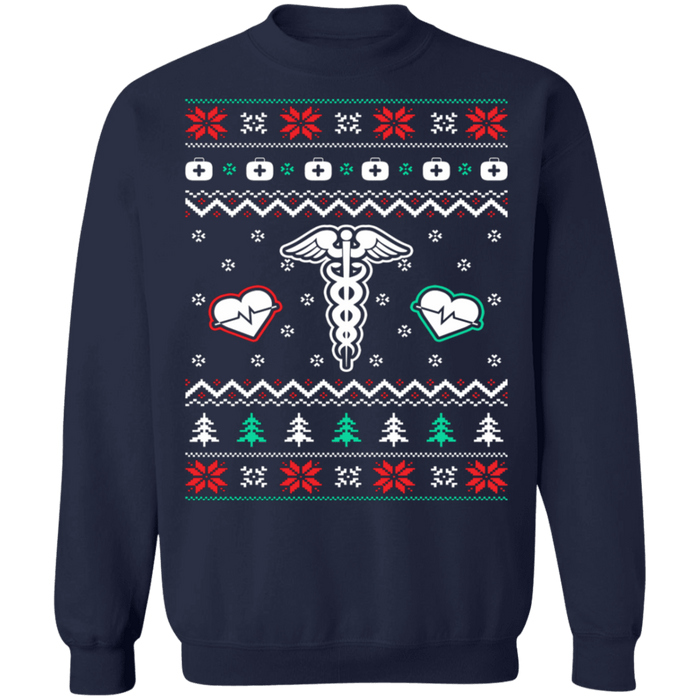 Nursing Ugly Christmas Sweater Sweatshirt