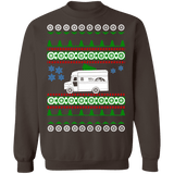 Delivery Truck like UPS Ugly Christmas Sweater