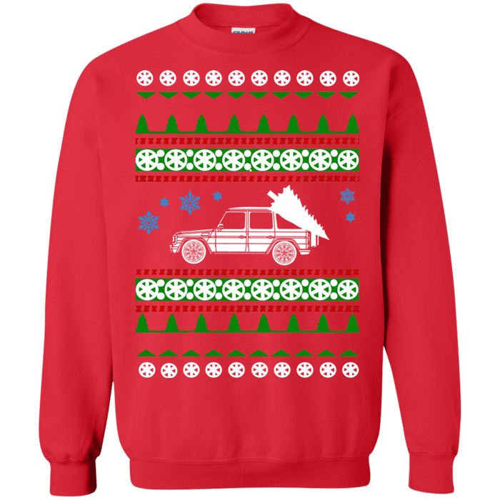 Mercedes G Wagon Ugly Christmas Sweater sweatshirt