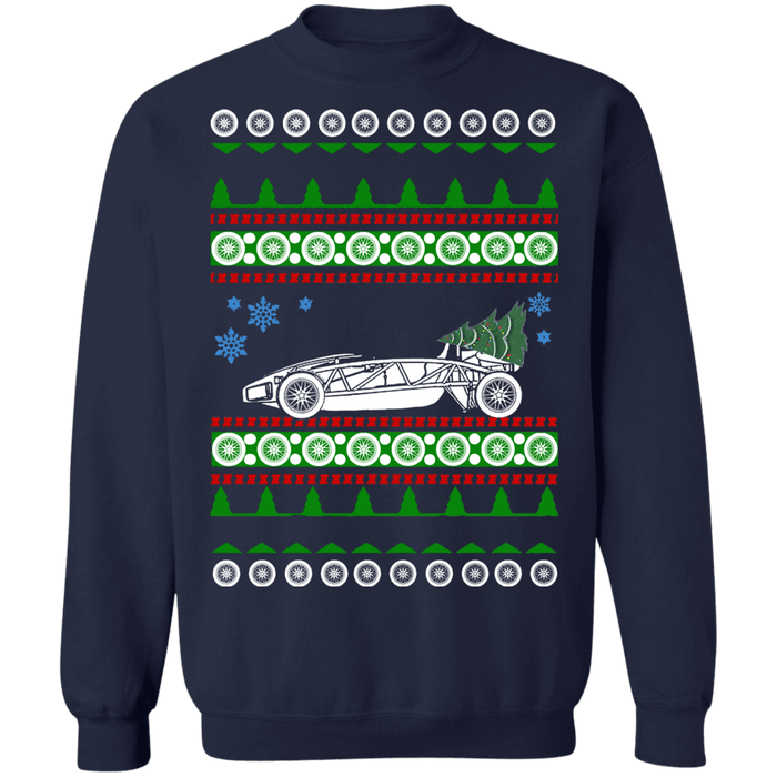 Ariel Atom Ugly Christmas Sweater new tree