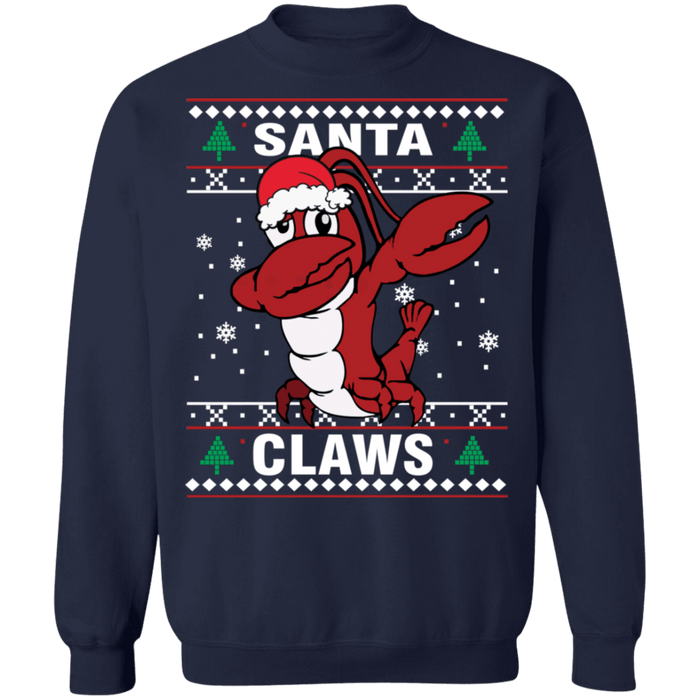 Santa Claws Dabbing Ugly Christmas Sweater sweatshirt