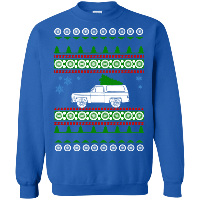 Chevy K5 Blazer ugly christmas sweater sweatshirt