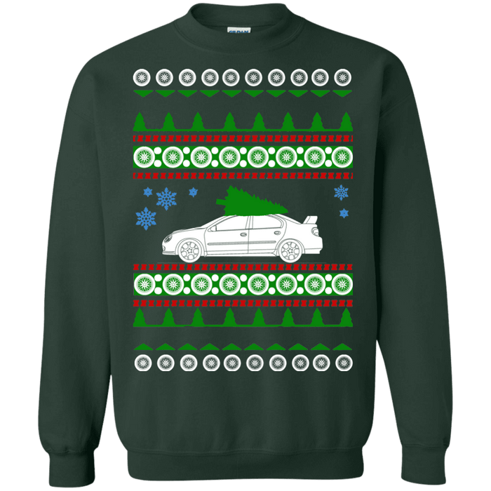 american car or truck like a  Neon SRT-4 Ugly Christmas Sweater sweatshirt