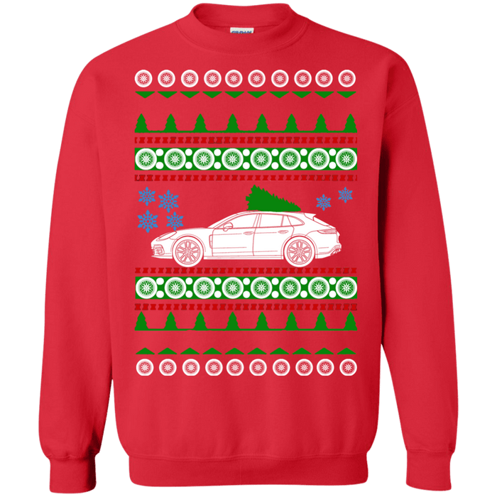 German Car Panamera Sport Turismo Porsche Ugly Christmas Sweater sweatshirt