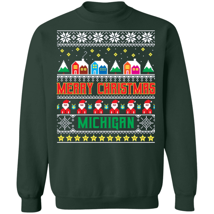 Michigan Ugly Christmas Sweater sweatshirt