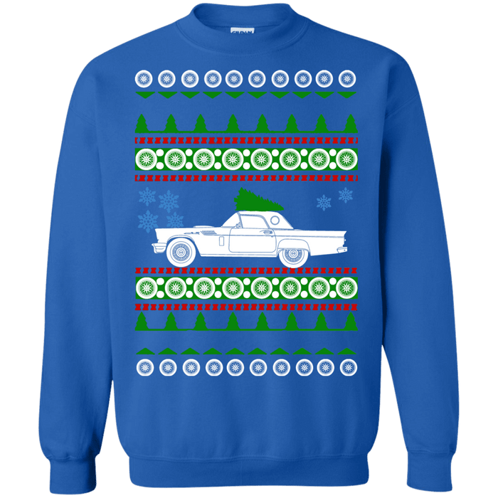 Ford Thunderbird 1956 Ugly Christmas Sweater sweatshirt