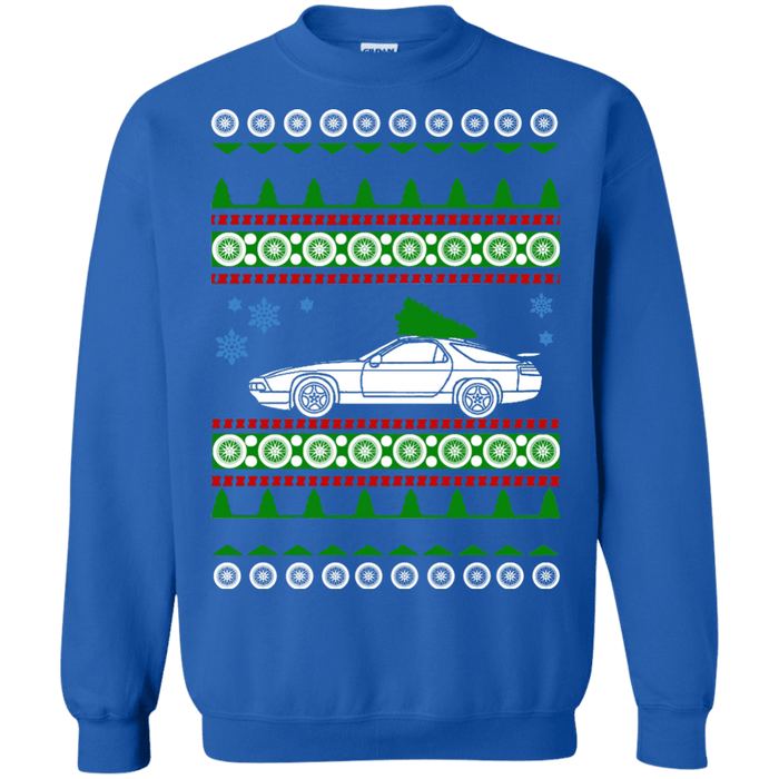 German Car similar to a 928 Ugly Christmas Sweater sweatshirt