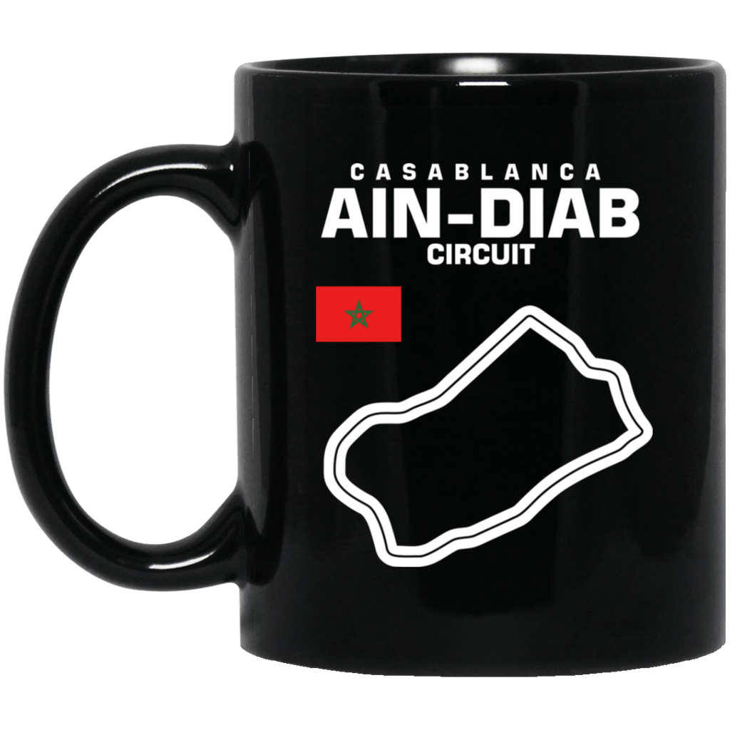 Track outline Casablanca Ain Diab Coffee Mug