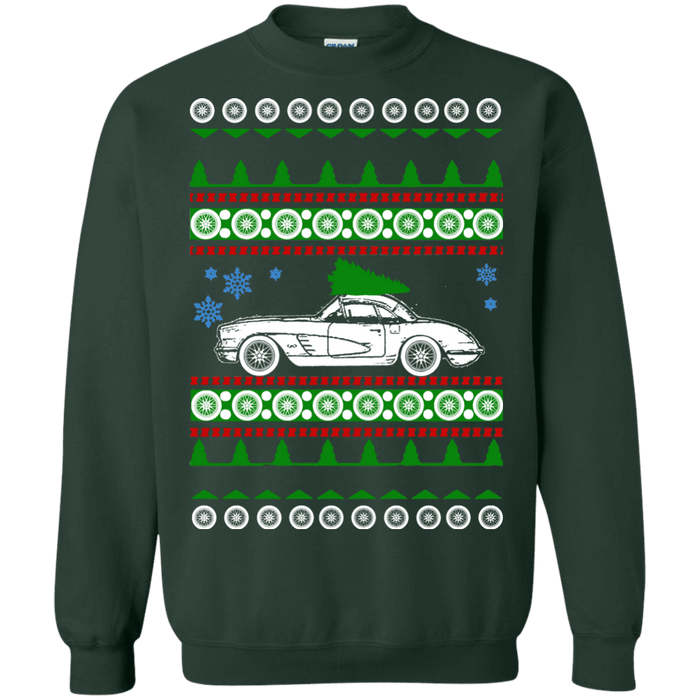 Corvette C1 1952 Ugly Christmas Sweater sweatshirt