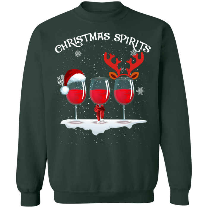 Funny Christmas Spirits Ugly Christmas Sweater