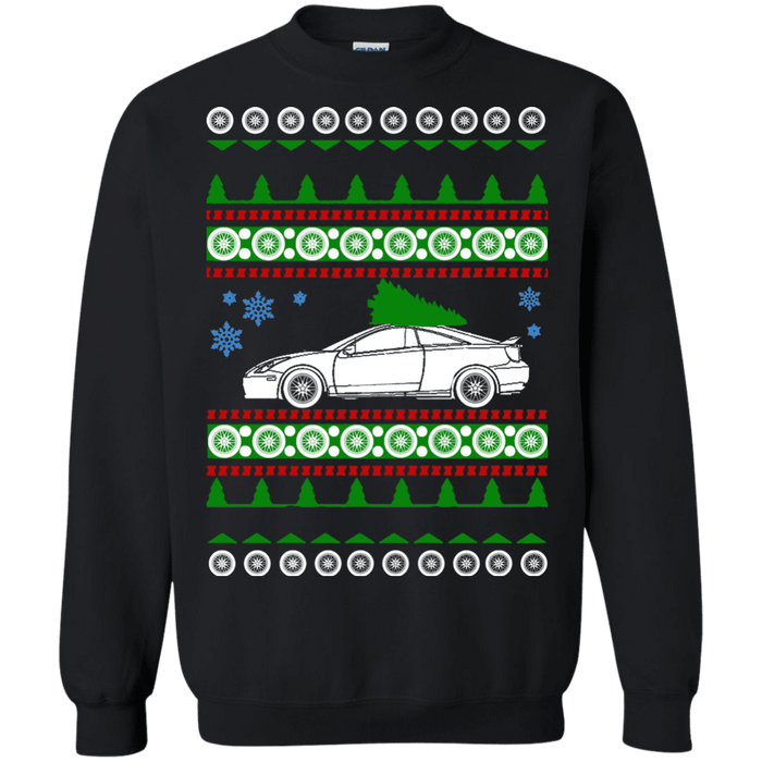 Toyota Celica 2001 Ugly Christmas Sweater sweatshirt