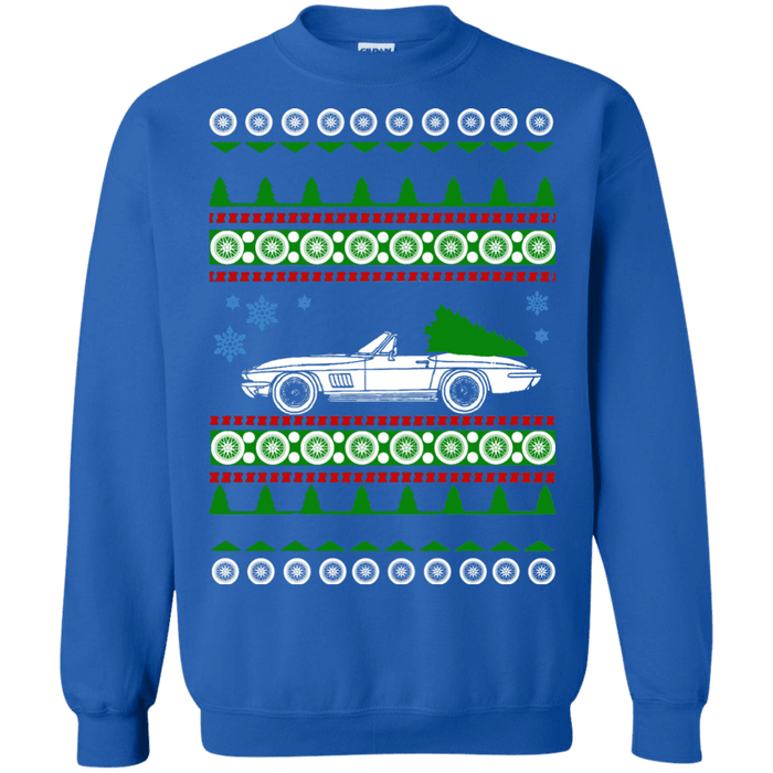 Corvette C2 ugly Christmas Sweater sweatshirt