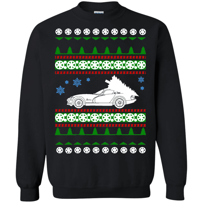 american car or truck like a  Viper Ugly Christmas Sweater sweatshirt