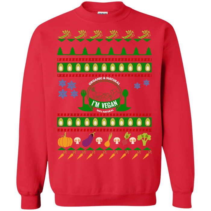 Vegan Vegetarian Ugly Christmas Sweater sweatshirt