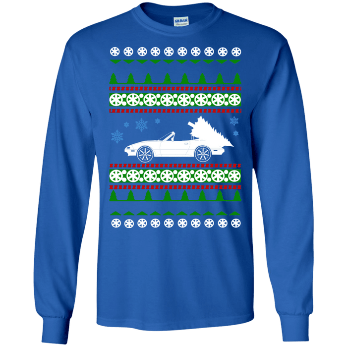 Mazda Miata Ugly Christmas Sweater long sleeve t-shirt sweatshirt