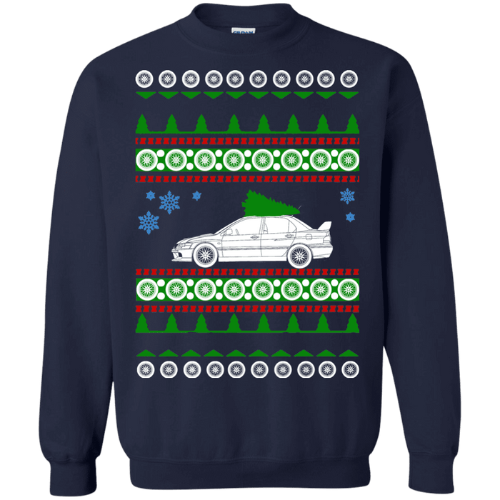 Lancer Evo 8 9 Green Tree NEW ugly sweatshirt