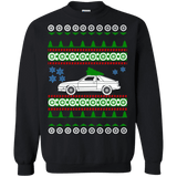 american car or truck like a  Shelby Charger 1986 Ugly Christmas Sweater sweatshirt