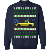 Mazda RX7 gen 1 yellow v3 Ugly christmas sweater