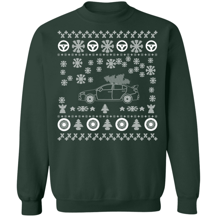 Japanese Car 2018 WRX STI V2 Ugly Christmas Sweater