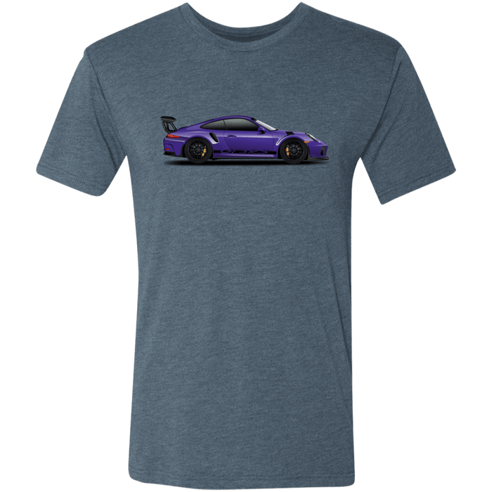 Car Art 991 GT3RS Ultraviolet Tri-blend t-shirt