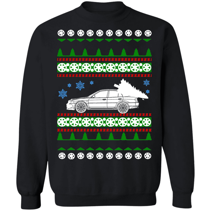 Mitsubishi Lancer Evo VI 6 ugly christmas sweater