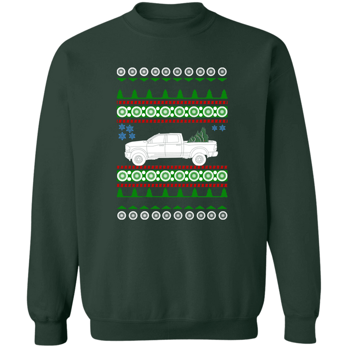 Truck like a 2022 Ram 2500 Ugly Christmas Sweater Sweatshirt