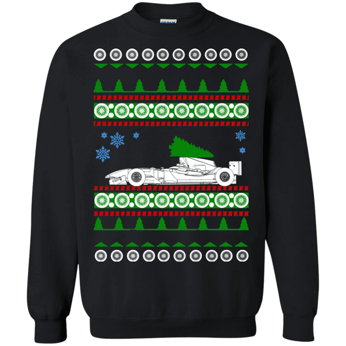 F1 Formula 1 race car ugly christmas sweater sweatshirt