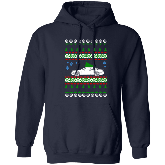 car like a Challenger Hoodie ugly christmas sweater