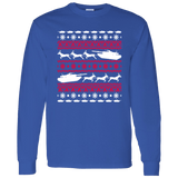 Military Tank Long Sleeve t-shirt ugly christmas sweater