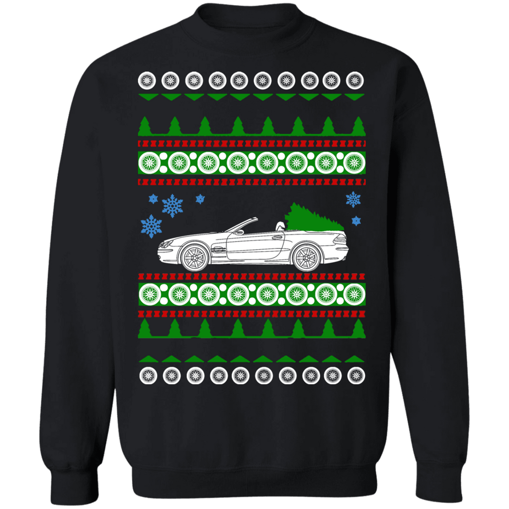 European Car Mercedes SL500 Ugly Christmas Sweater sweatshirt