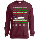 2020 F1 Car Kids Ugly Christmas Sweater Formula 1