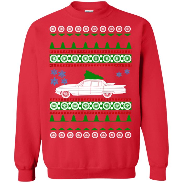 Cadillac DeVille 1961 Ugly Christmas Sweater sweatshirt