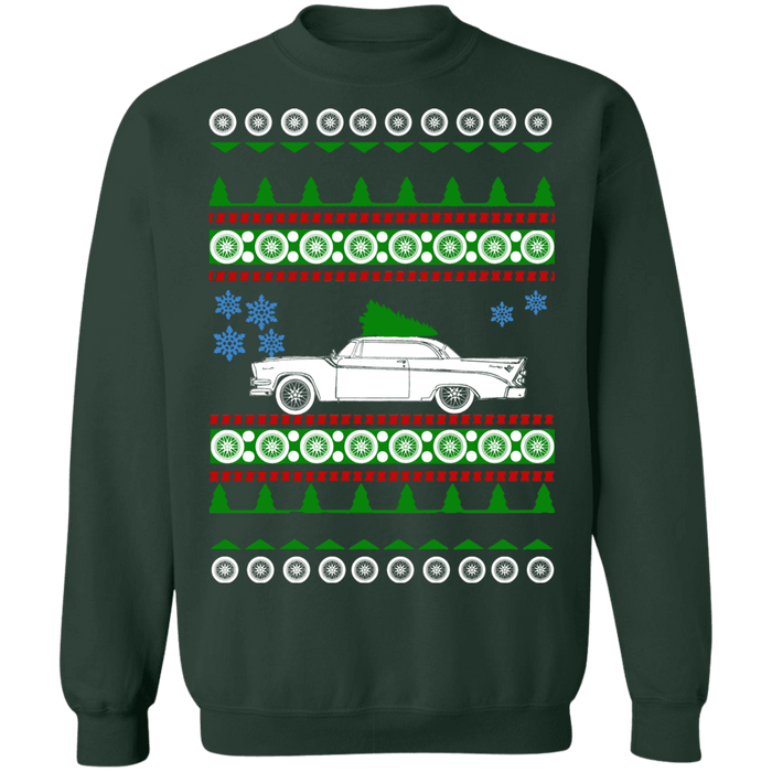 american car or truck like a  Coronet 500 Ugly Christmas Sweater Sweatshirt