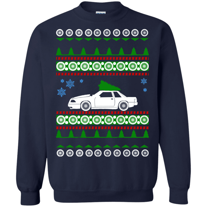 Mustang 1988 Notchback Ugly Christmas Sweater sweatshirt