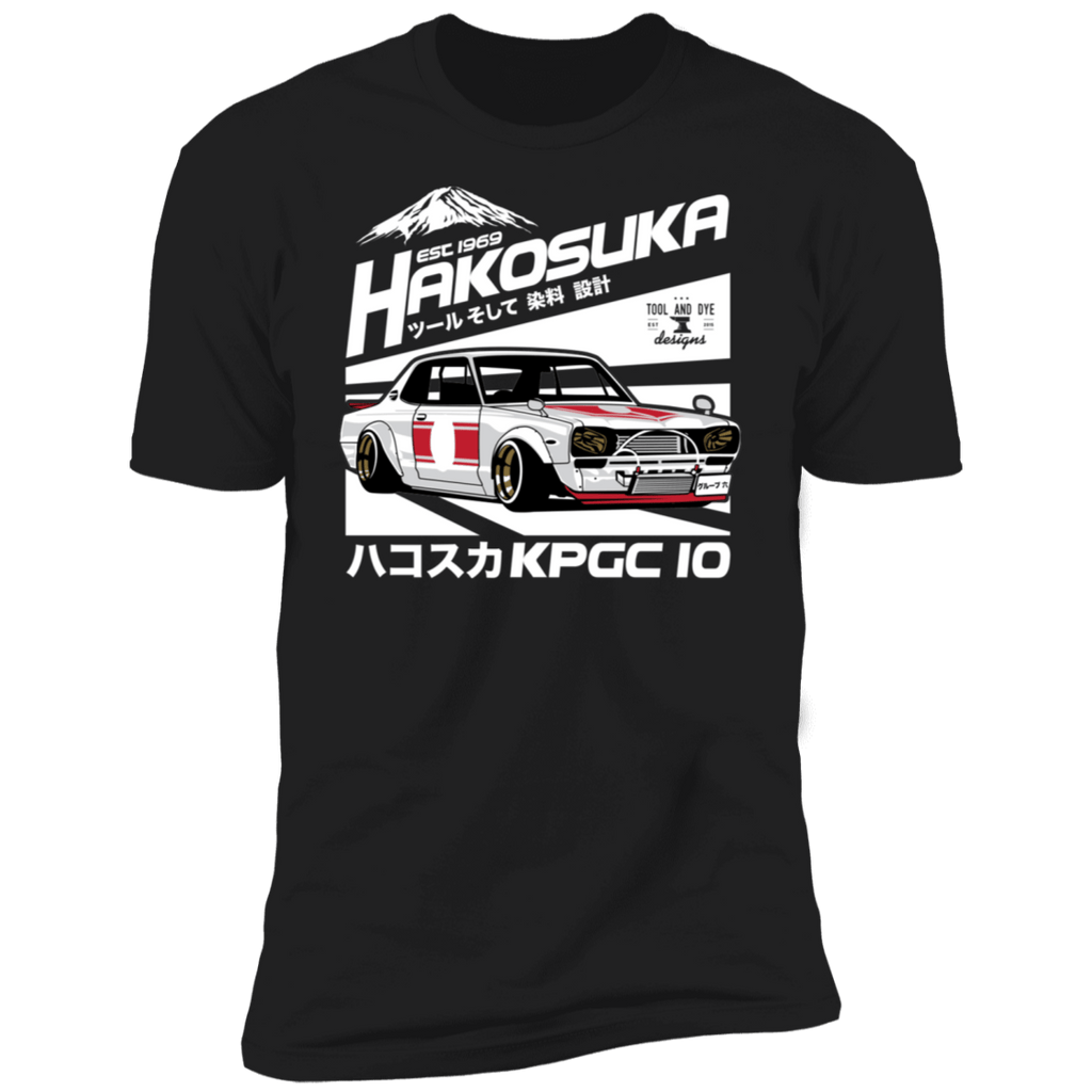 Hakosuka GTR T-shirt black