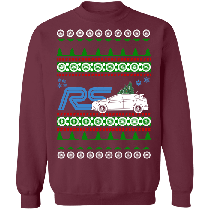 Ford Focus RS 2017+ Ugly chirstmas sweater