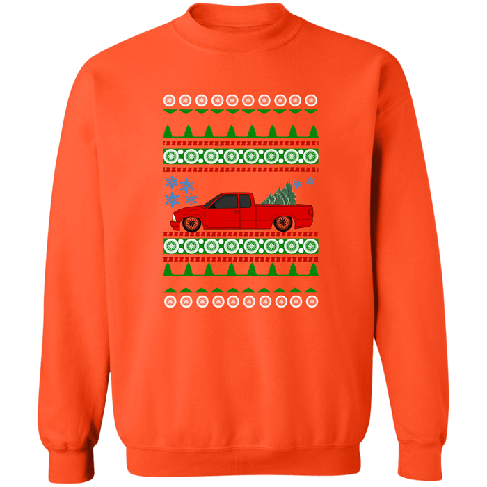 2nd Generation S10 Extended Cab Lowrider Ugly Christmas Sweater Sweatshirt