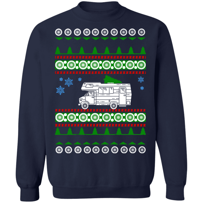 RV Motorhome Ugly Christmas Sweater sweatshirt