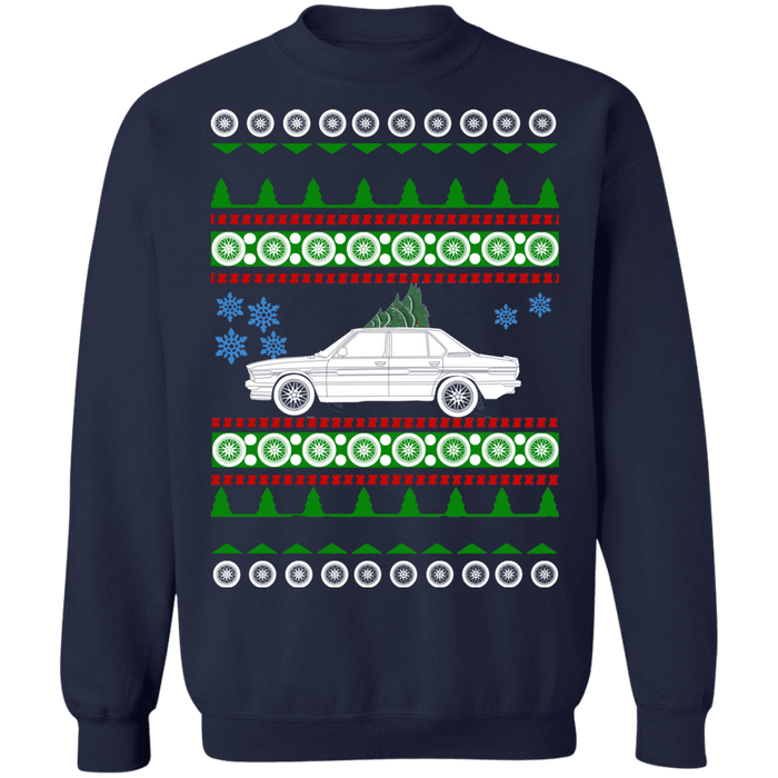 German Car 1982 BMW Alpine B7 Turbo ugly Christmas Sweater Sweatshirt