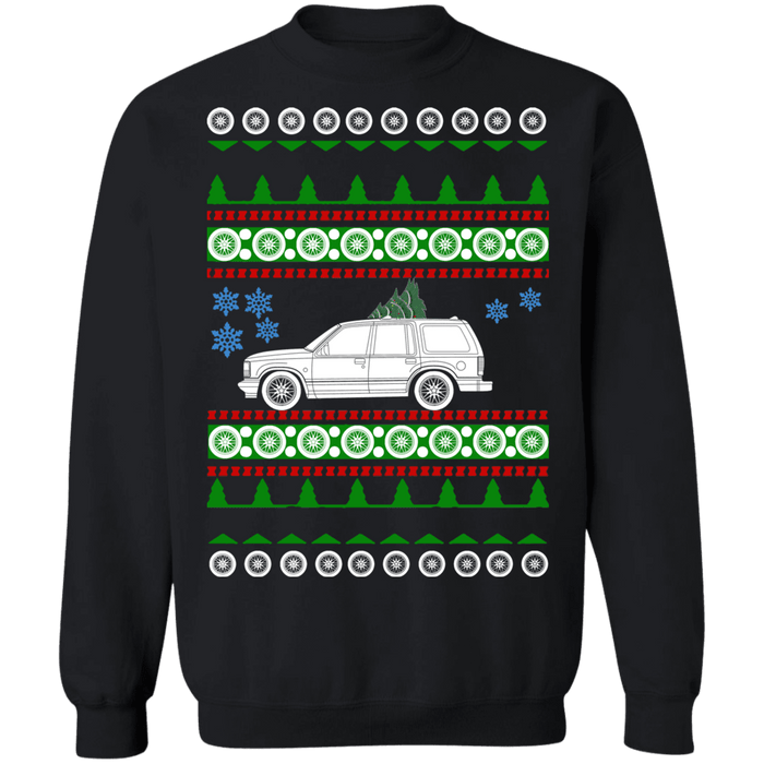 Ford Explorer 1st gen ugly christmas sweater