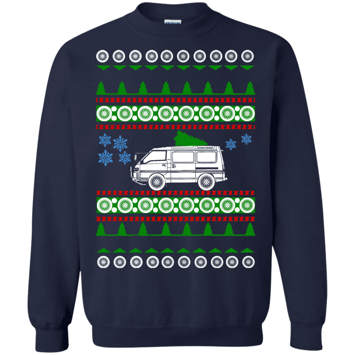 Mitsubishi Delica Star Wagon Ugly Christmas Sweater sweatshirt