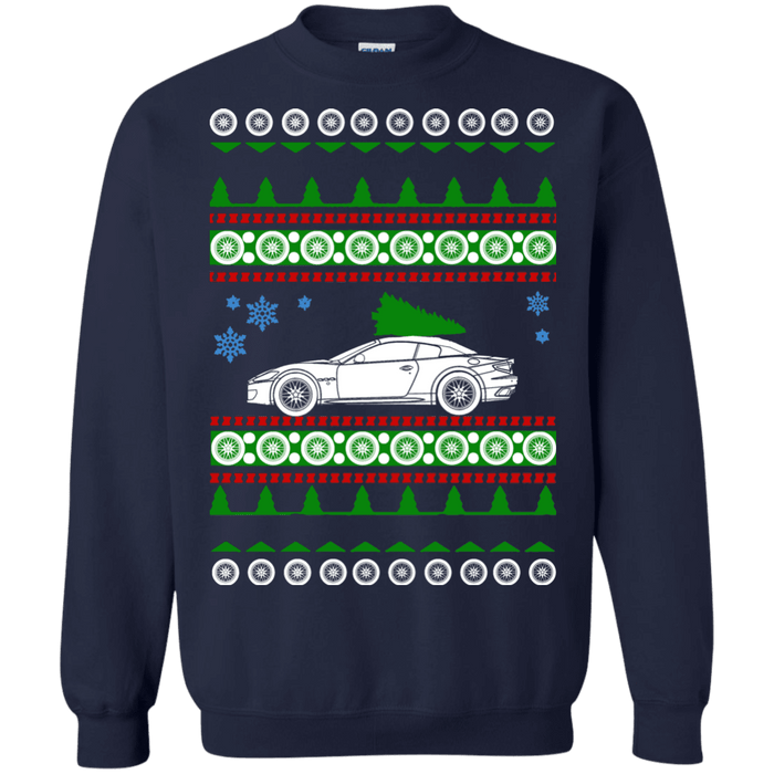 Maserati GranTurismo 2014 ugly christmas sweater sweatshirt