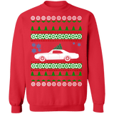 car like a 1st gen 442 Oldsmobile Ugly Christmas Sweater 1967