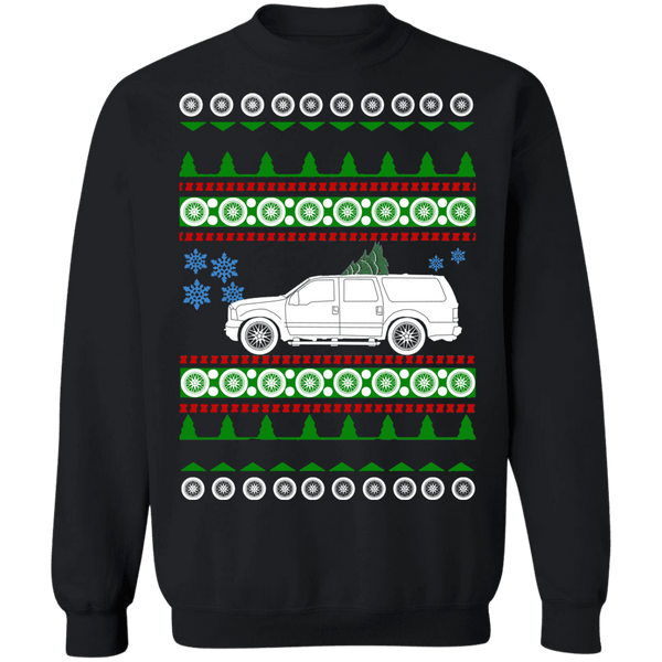 Ford Excursion Ugly christmas sweater