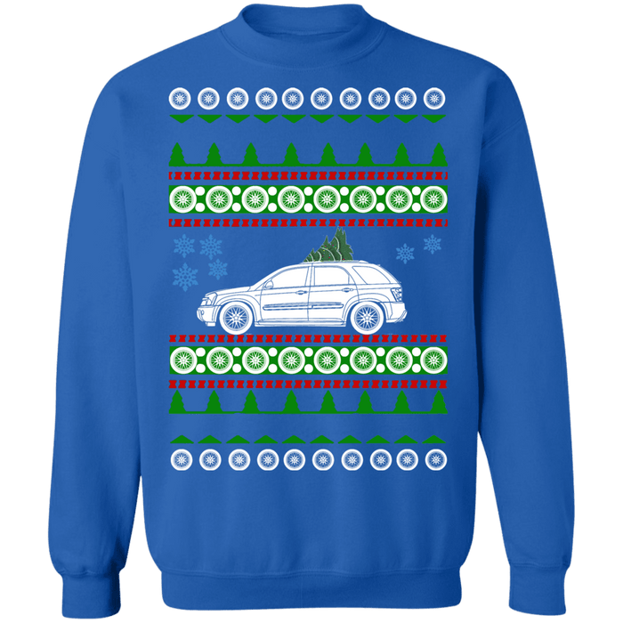 SUV 2005 Chevy Equinox Ugly Christmas sweater sweatshirt