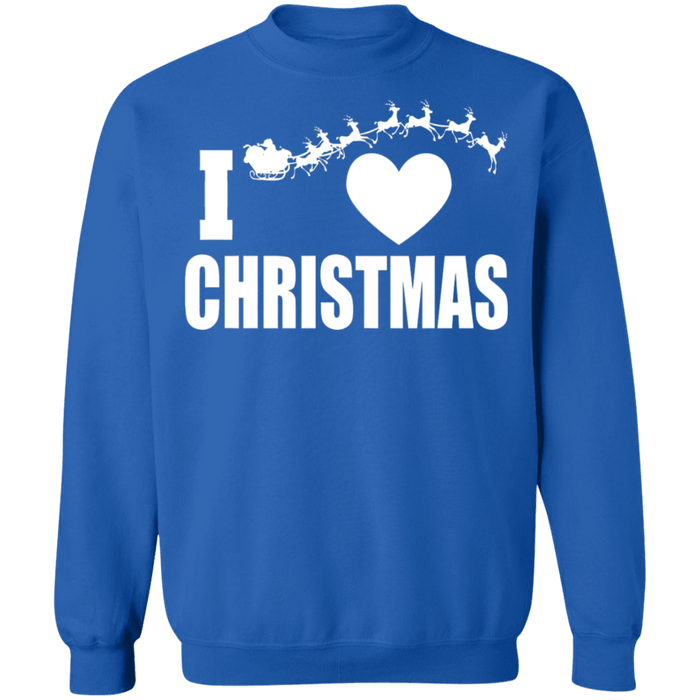 I love Christmas Ugly Sweater sweatshirt