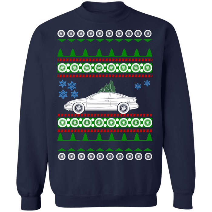 Chevy Cavalier Z24 ugly christmas sweater 1996