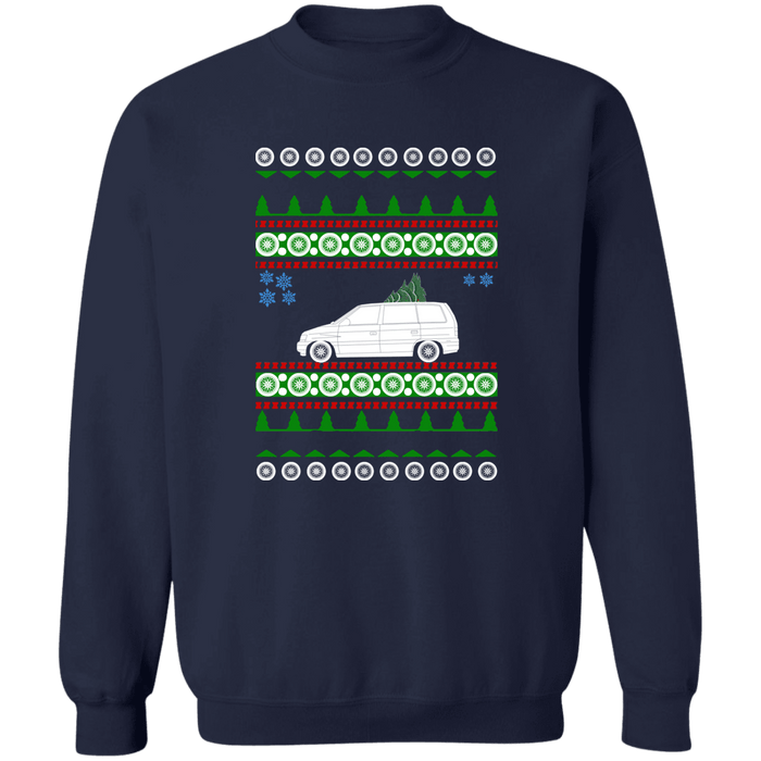 1989 Mazda MPV Ugly Christmas Sweater Sweatshirt